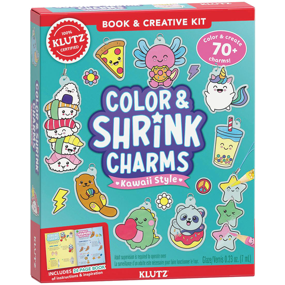 Color & Shrink Charms: Kawaii Style