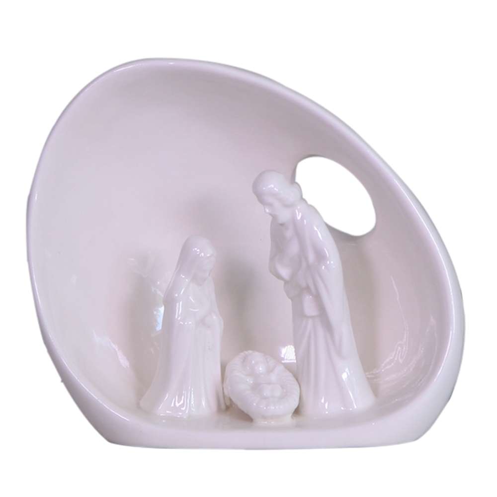 Holy Family Ceramic Nativity Dish, , large image number 0