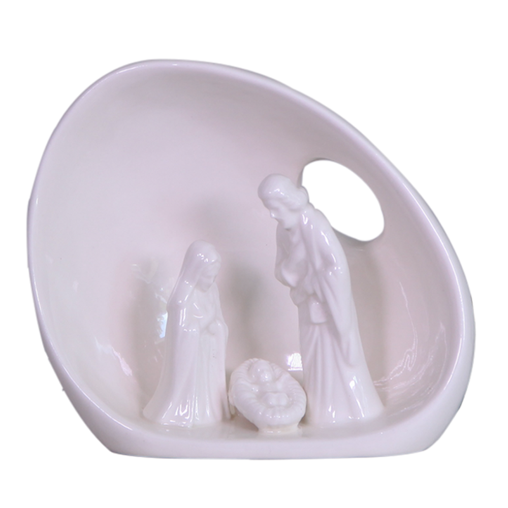 Holy Family Ceramic Nativity Dish, , large image number 0