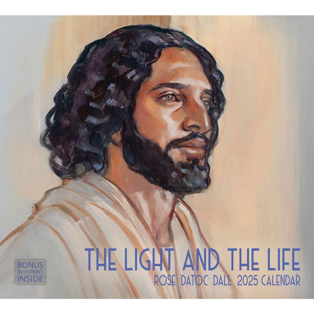 2025 The Light and the Life Rose Datoc Dall Calendar, , large image number 0