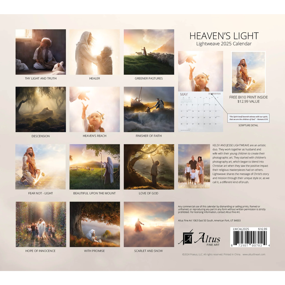 2025 Heaven's Light Lightweave Calendar, , large image number 1