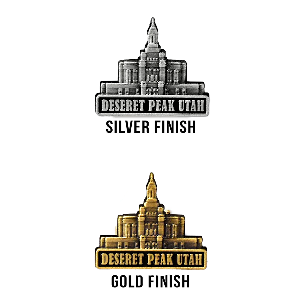 Deseret Peak Utah Temple Pin, , large image number 4