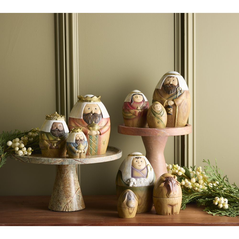 Nesting Nativity Dolls, , large image number 5