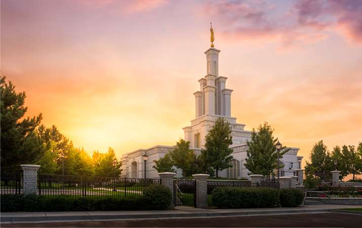 Columbia River Temple Recommend Holder, , large