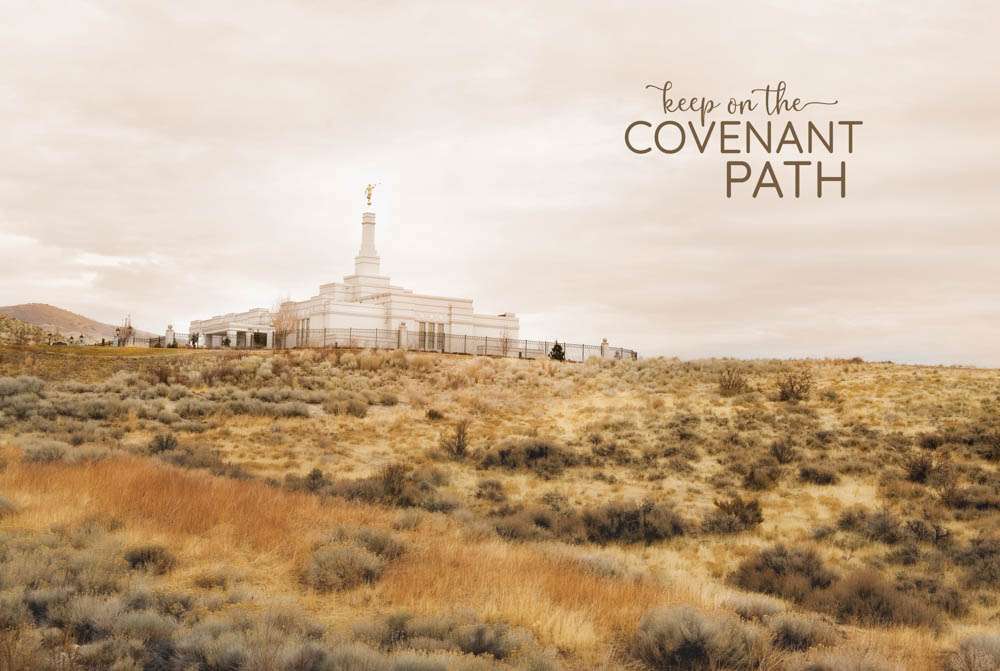 Reno Temple Repositionable Poster