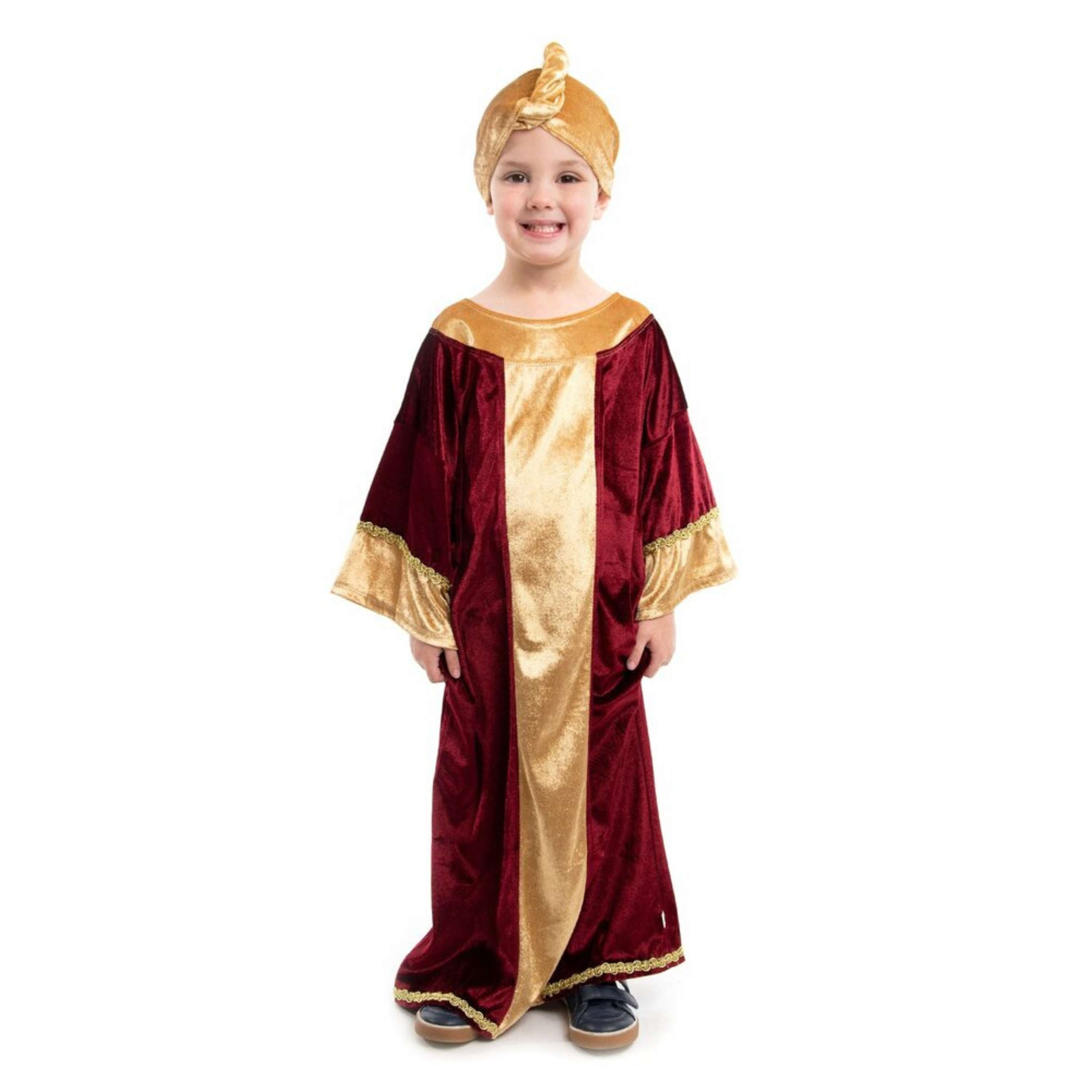 Children's Nativity Red Wiseman Costume, , large image number 2