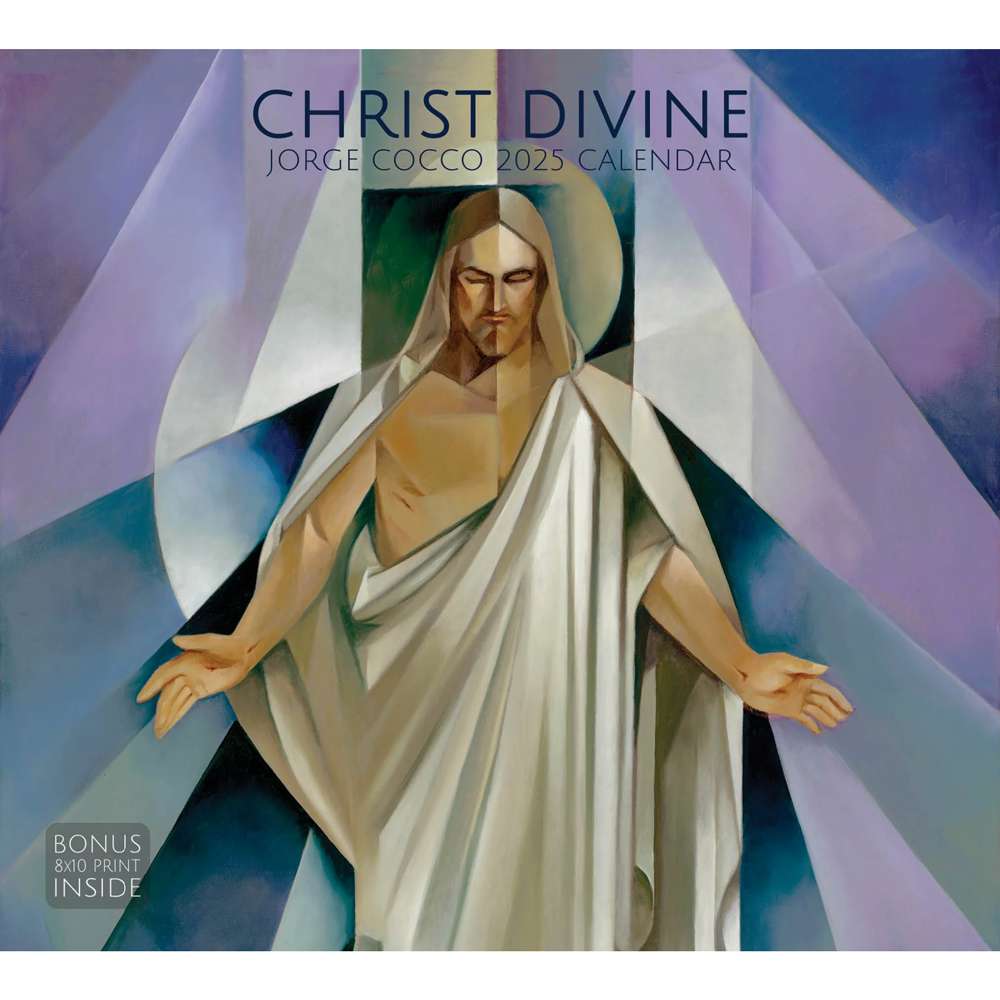 2025 Christ Divine Jorge Cocco Calendar, , large image number 0