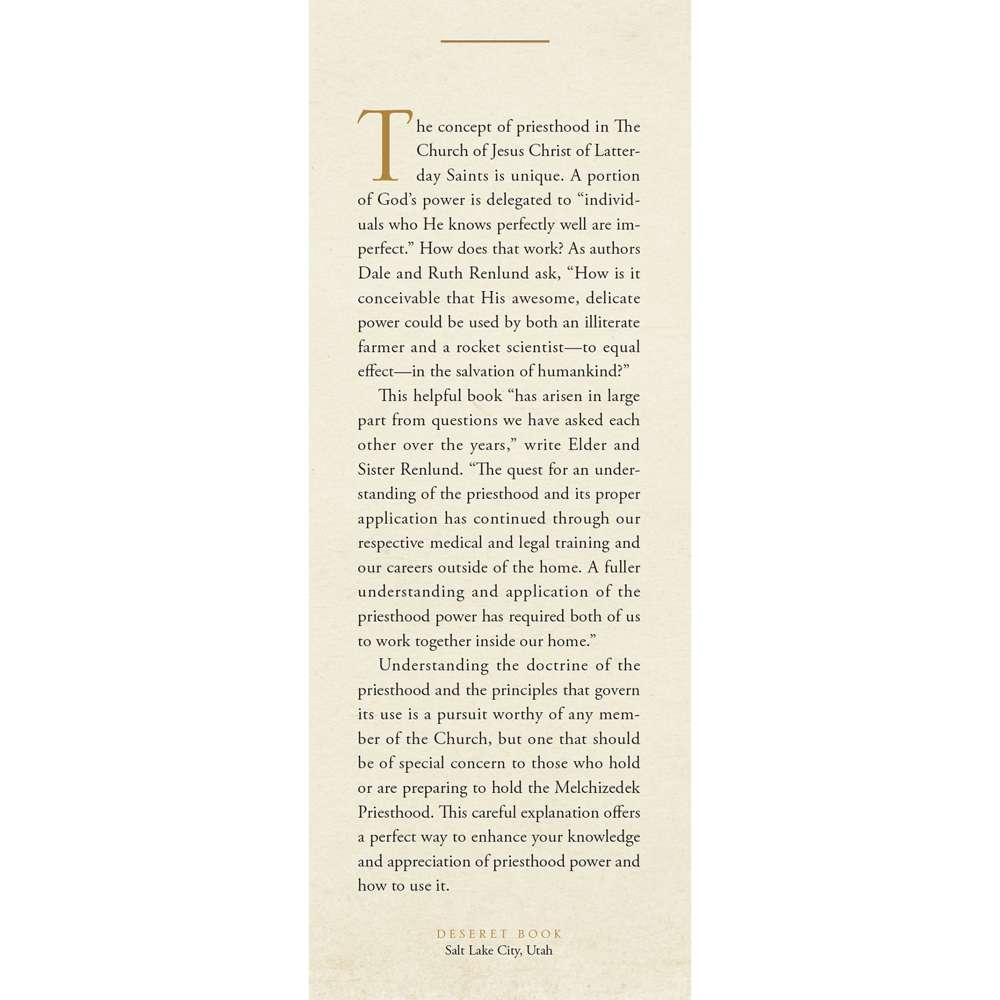 The Melchizedek Priesthood 3