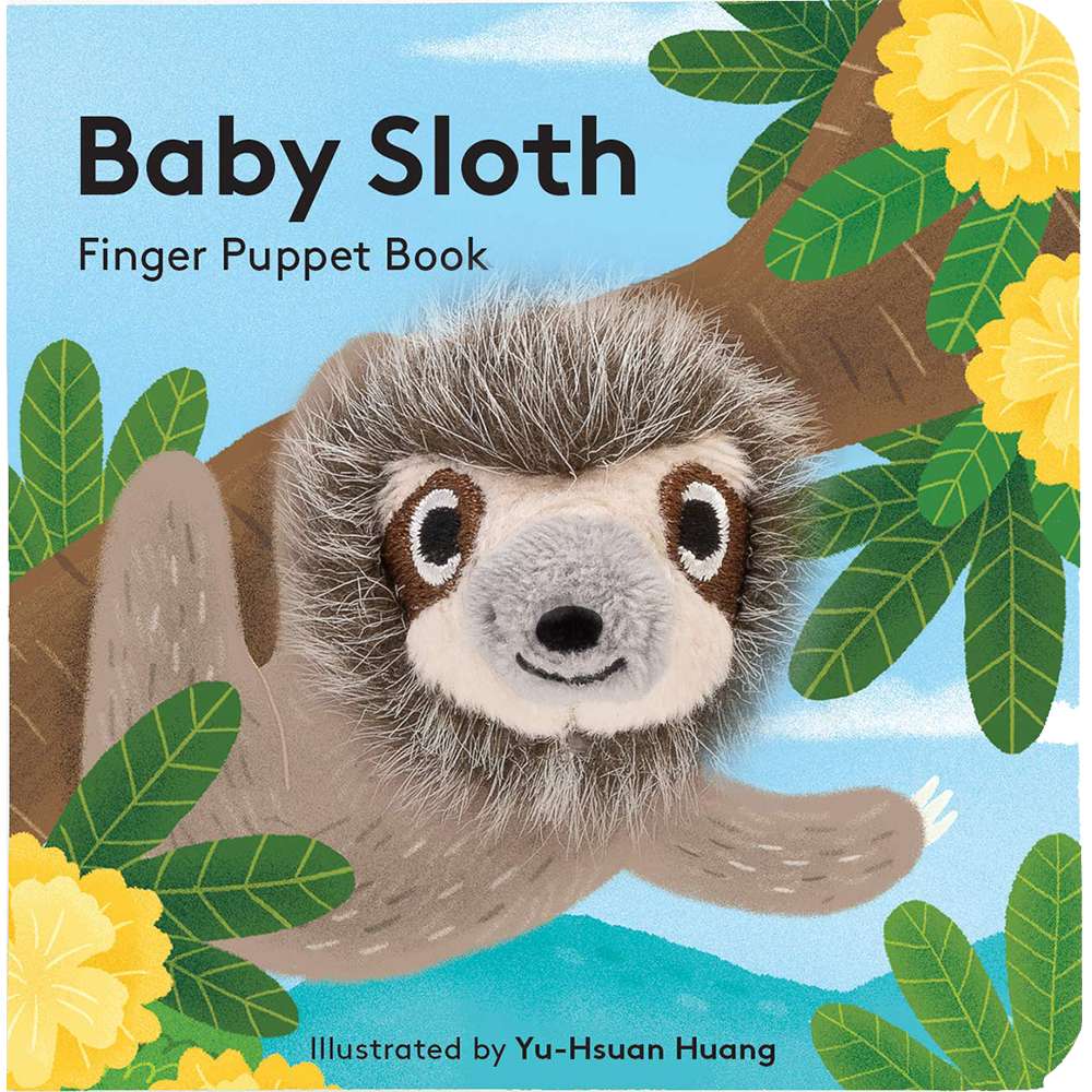 Baby Sloth Finger Puppet Book, , large image number 0