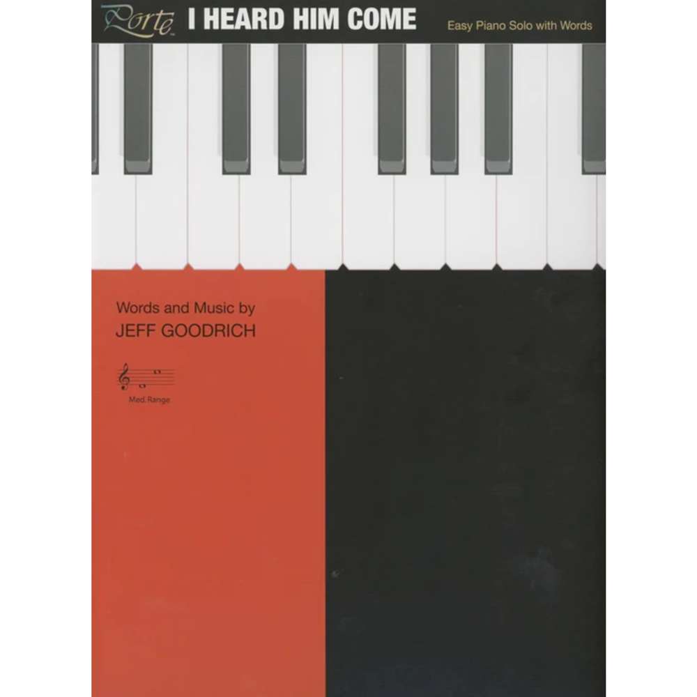 I Heard Him Come Easy Piano Solo, , large image number 0
