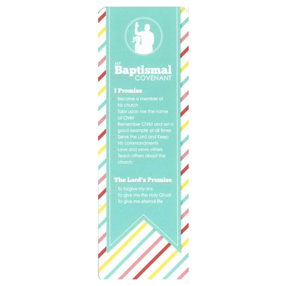 Baptismal Covenant Bookmark Girl,  Baptismal Covenant Bookmark Girl