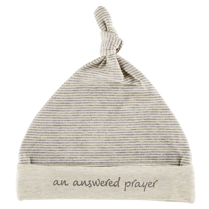 An Answered Prayer Knit Cap (0-6 Months)