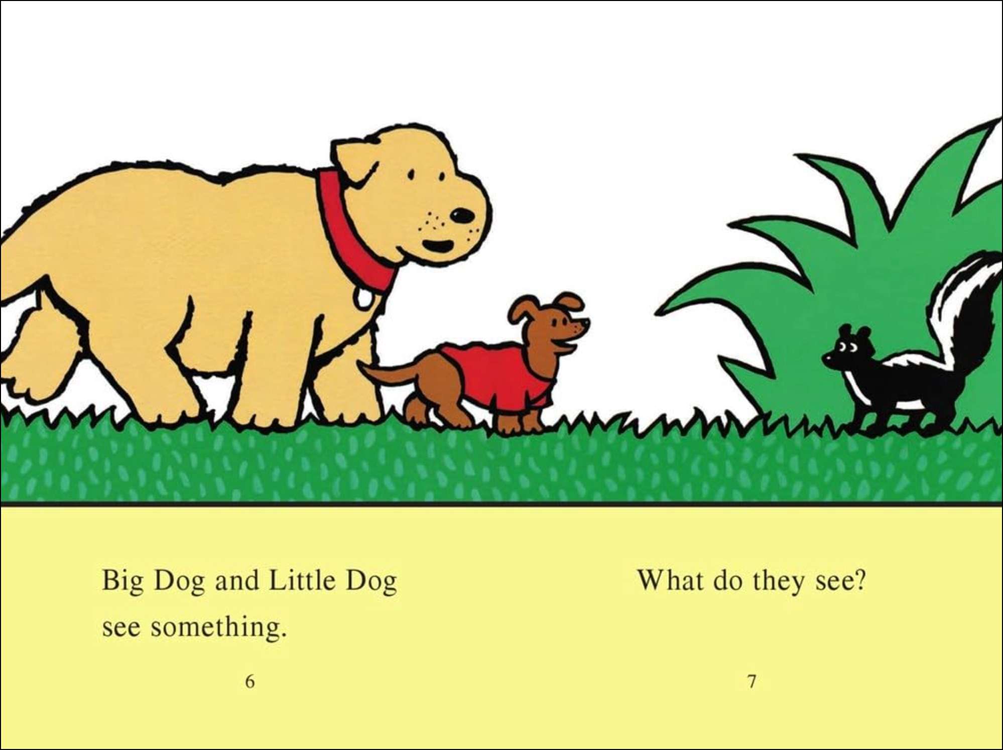 Big Dog and Little Dog Making a Mistake, , large