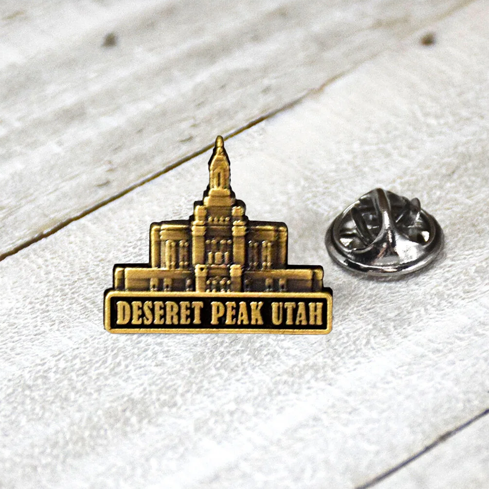 Deseret Peak Utah Temple Pin, , large image number 2