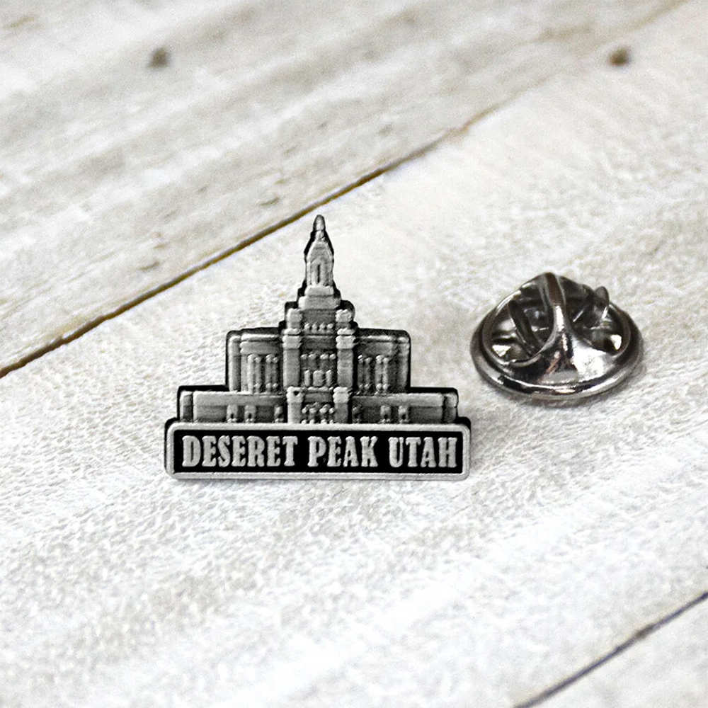 Deseret Peak Utah Temple Pin, , large