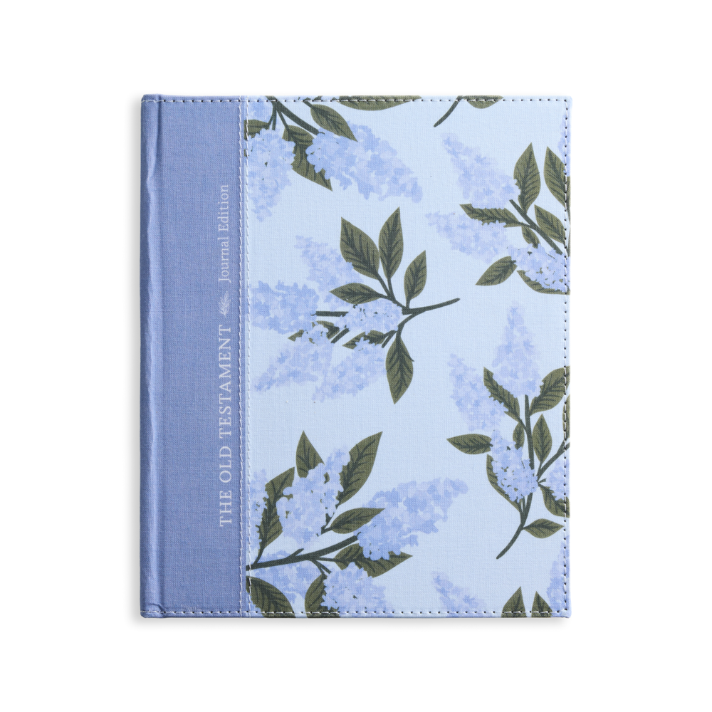 The Old Testament, Journal Edition, Blue Floral (No Index),  The Old Testament, Journal Edition, Blue Floral (No Index)