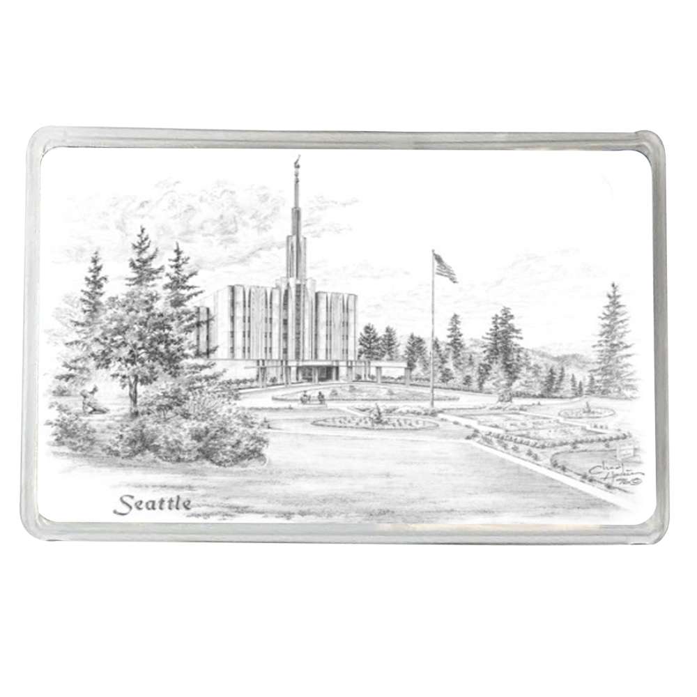 Seattle Temple Recommend Holder, , large image number 0