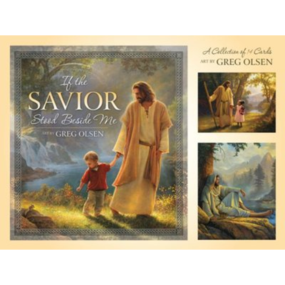 If The Savior Stood Beside Me 3x4 Picture Set,  If The Savior Stood Beside Me 3x4 Picture Set