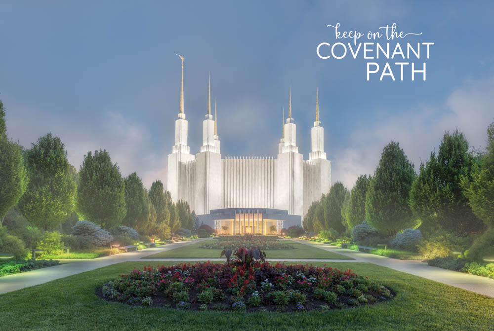 Washington, D.C. Temple Repositionable Poster