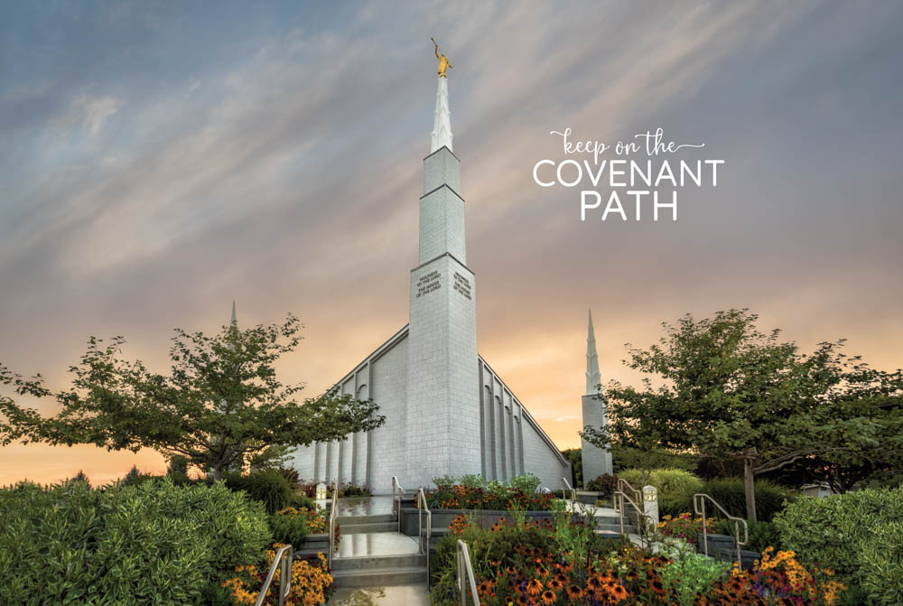Boise Temple Repositionable Poster