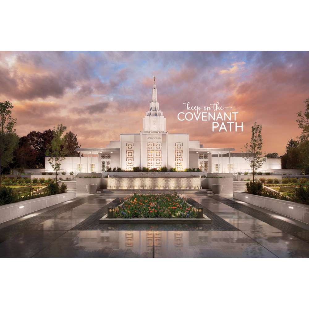 Idaho Falls Temple Repositionable Poster