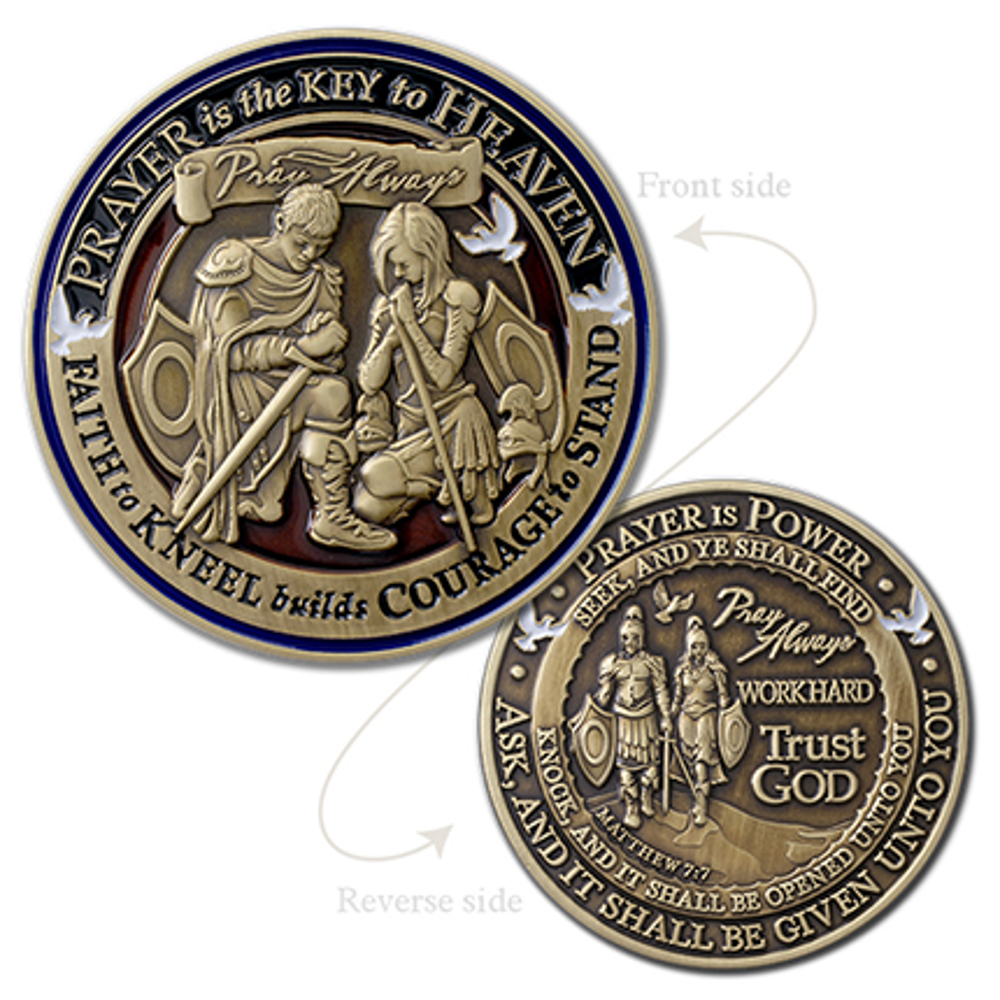 Prayer Coin, , large