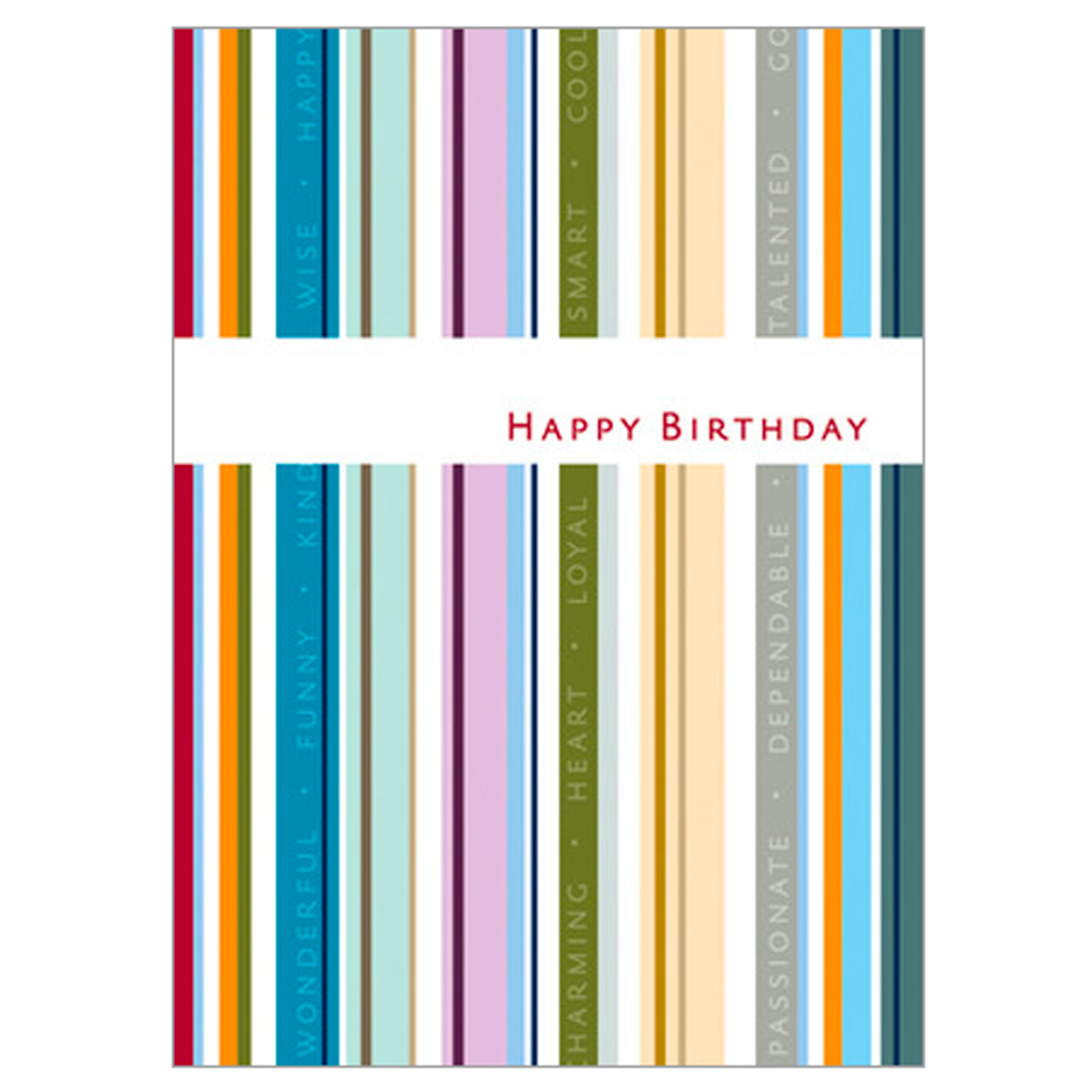 Birthday Greeting Card