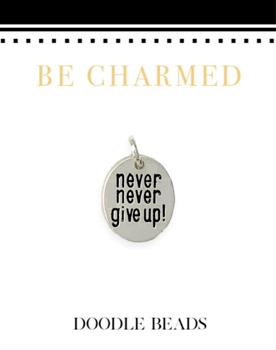 Never, Never Give Up Charm, , large