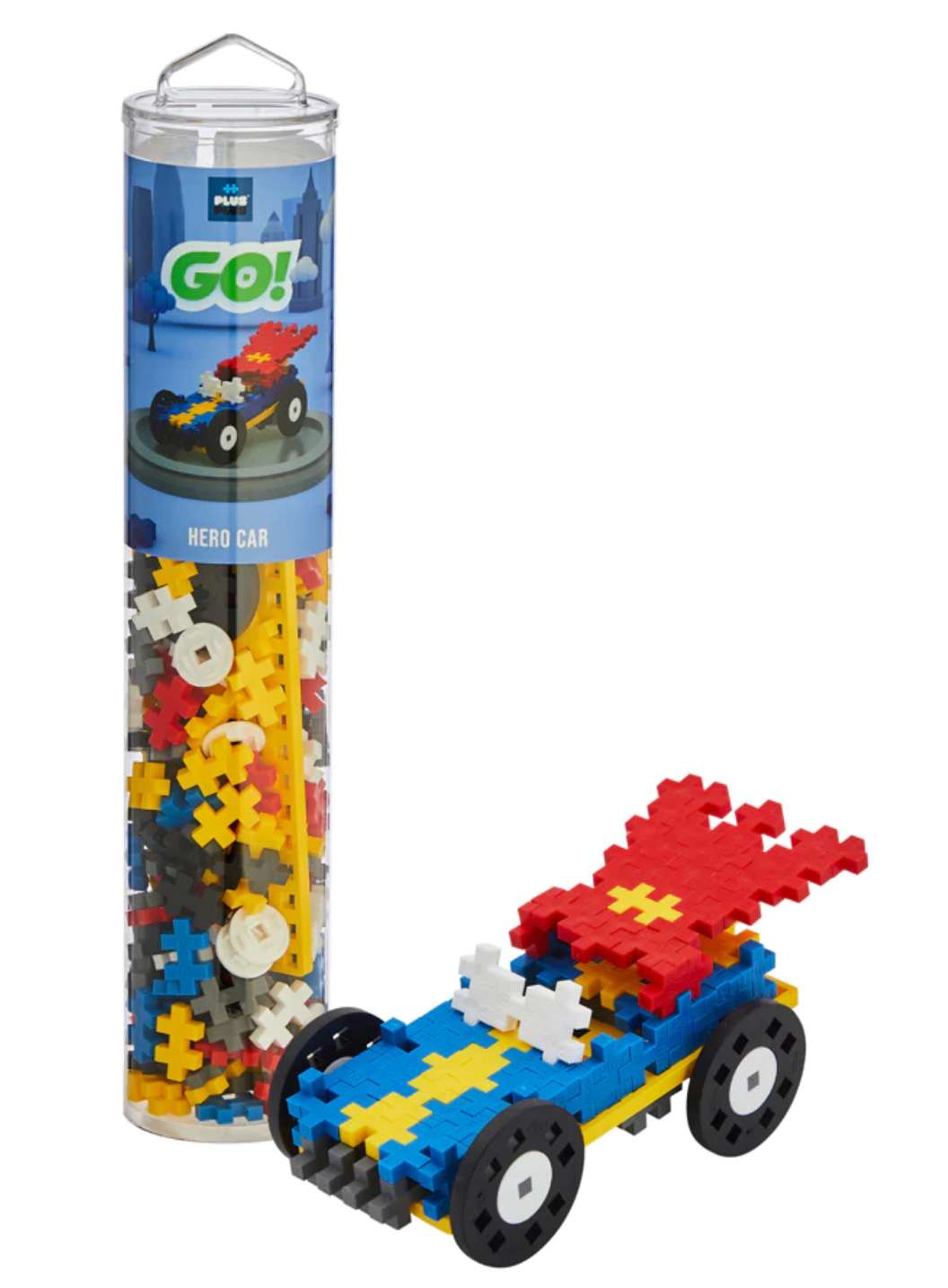 Plus Plus Hero Color Cars Tube