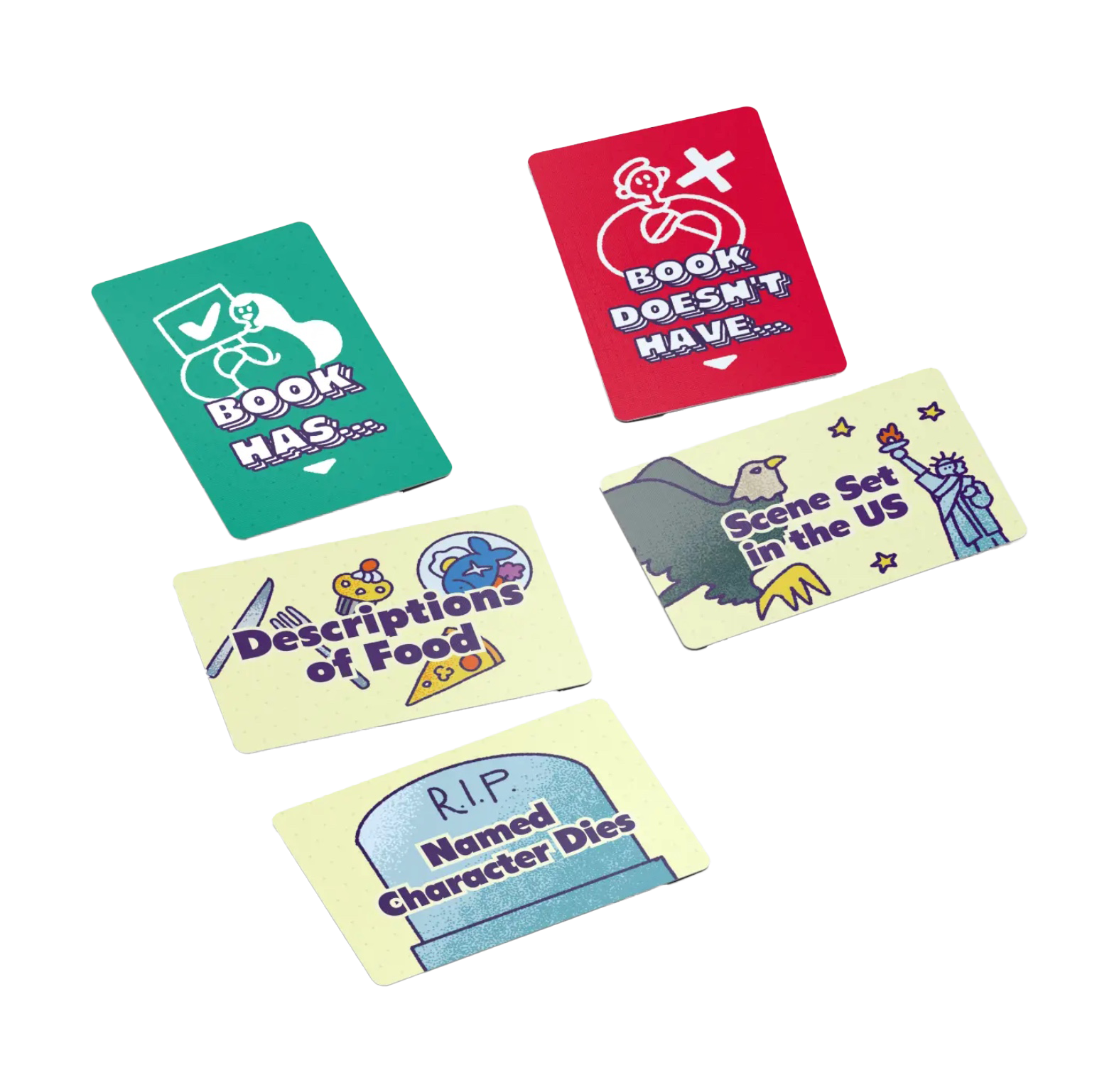 Book Club Card Game, , large