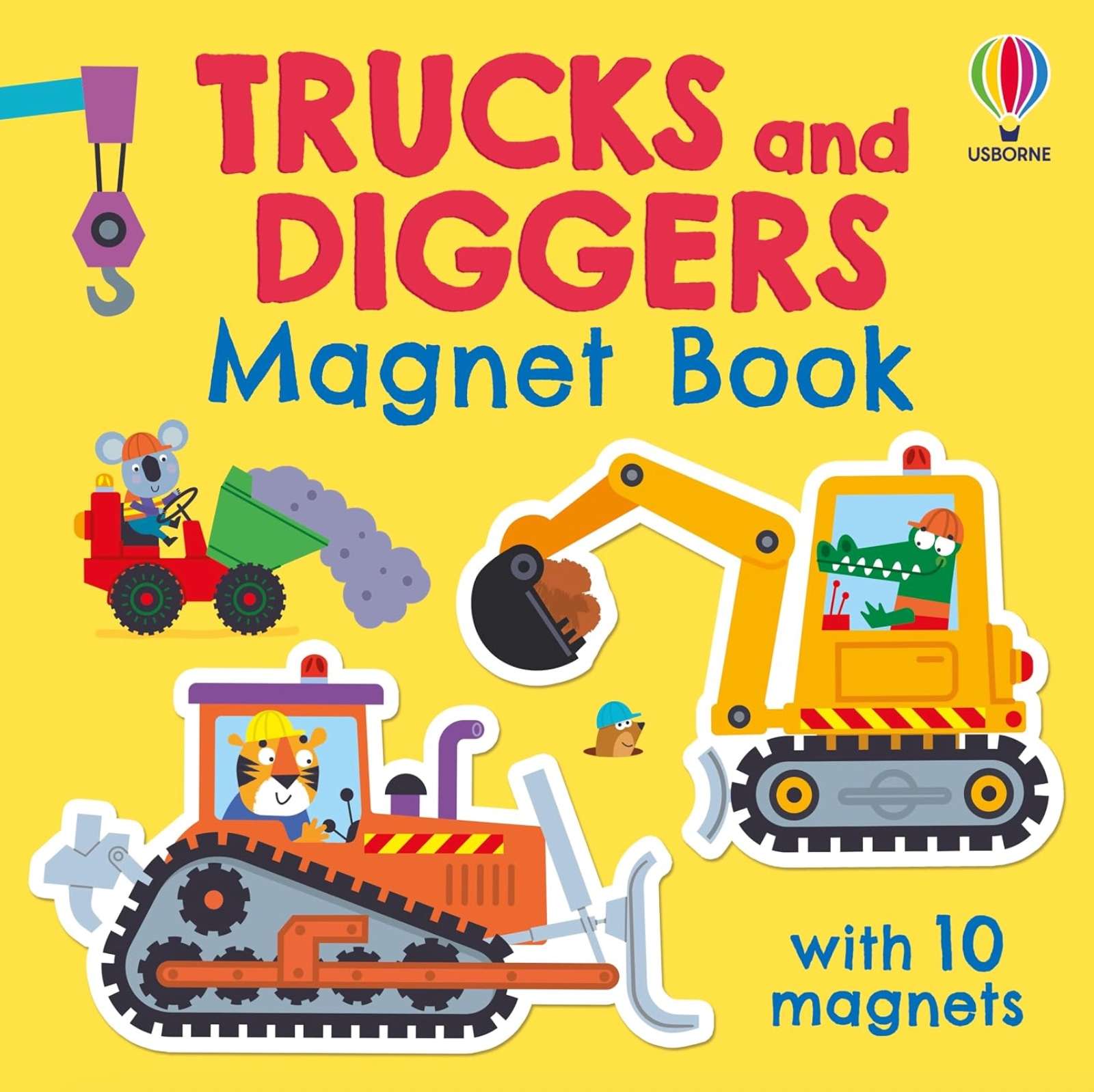 Trucks and Diggers Magnet Book, , large image number 0