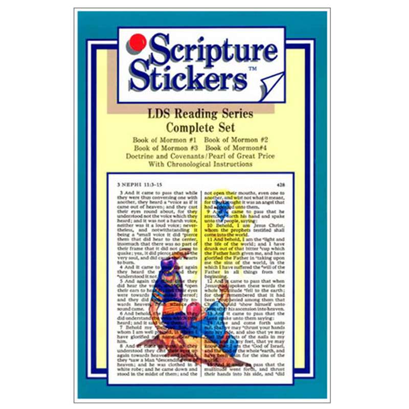 Scripture Stickers: LDS Complete Reading Series
