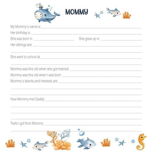 Birth to Baptism Blue Nautical Baby Book, , large image number 2