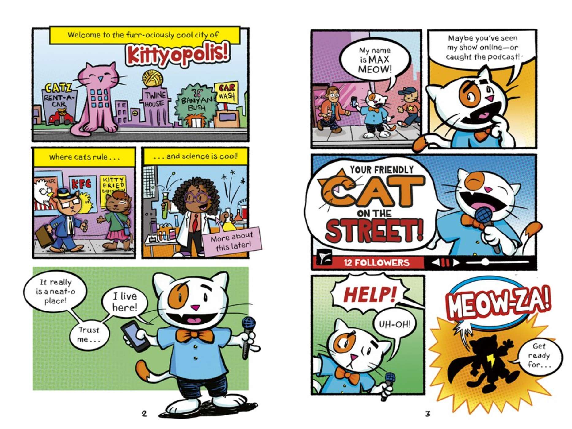 Cat Crusader Graphic Novel, , large