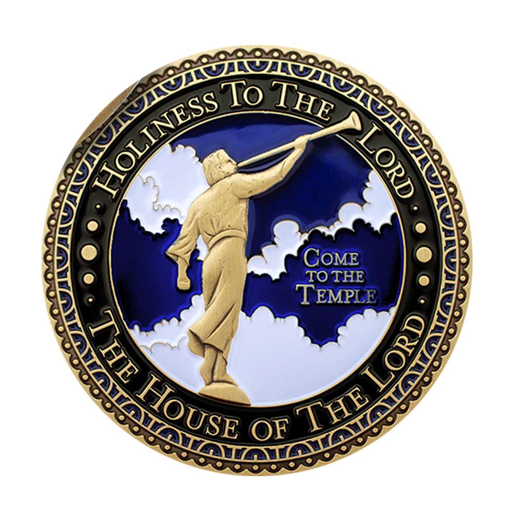 San Diego California Temple Medallion Coin, , large image number 2