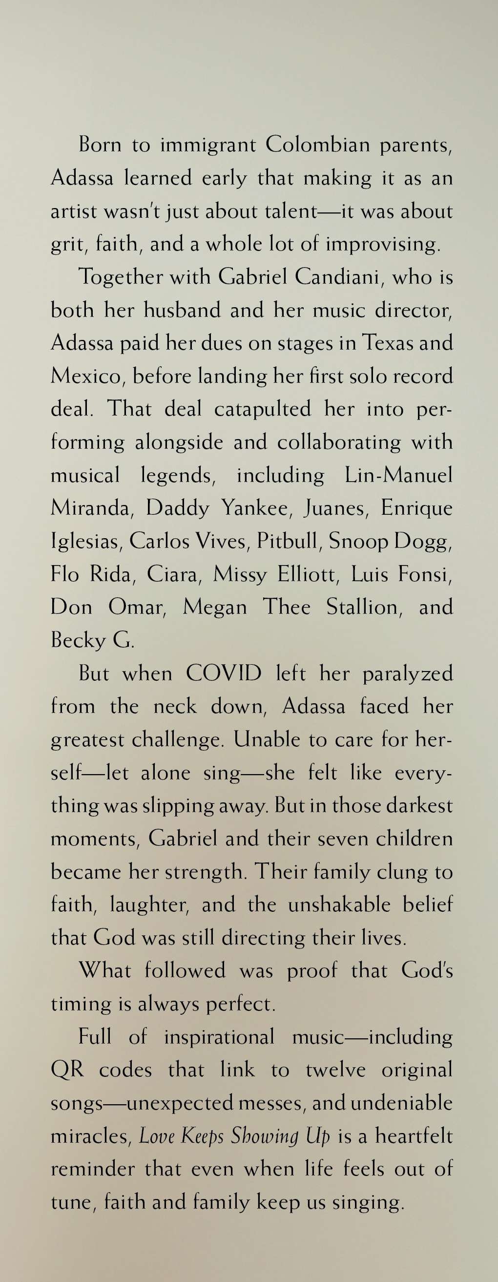 Love Keeps Showing Up, , large