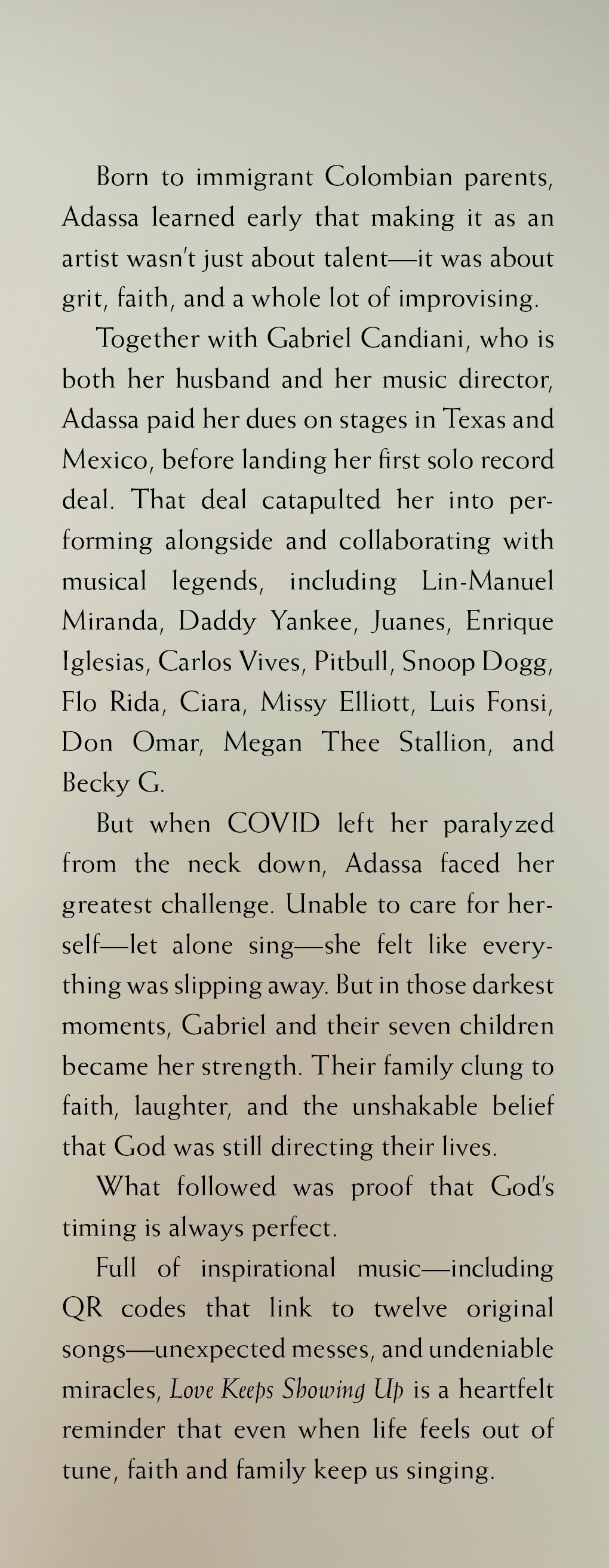 Love Keeps Showing Up, , large