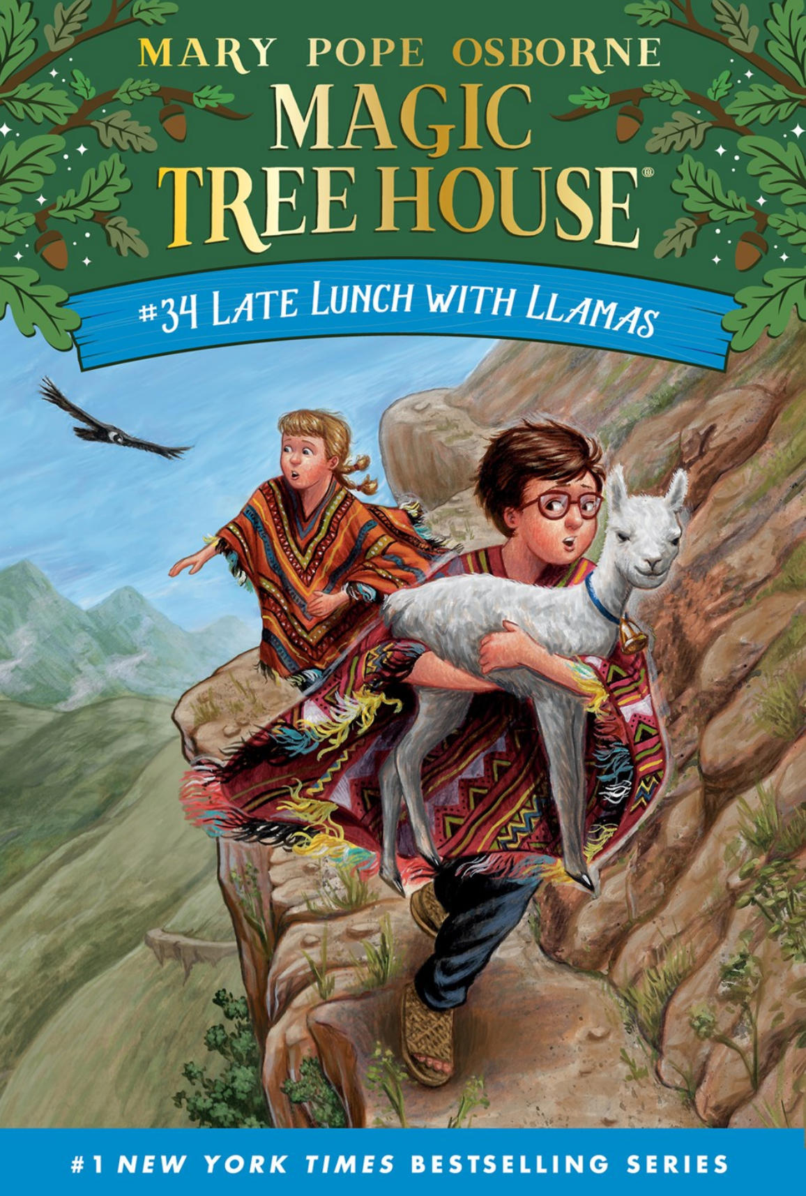 Late Lunch with Llamas (Magic Tree House, Book 34)