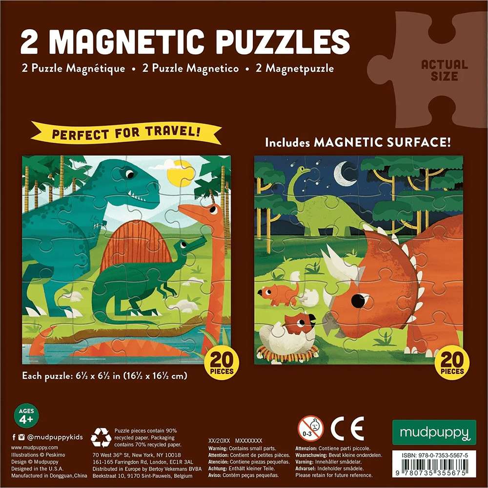 Mighty Dinosaurs Magnetic Puzzles, , large