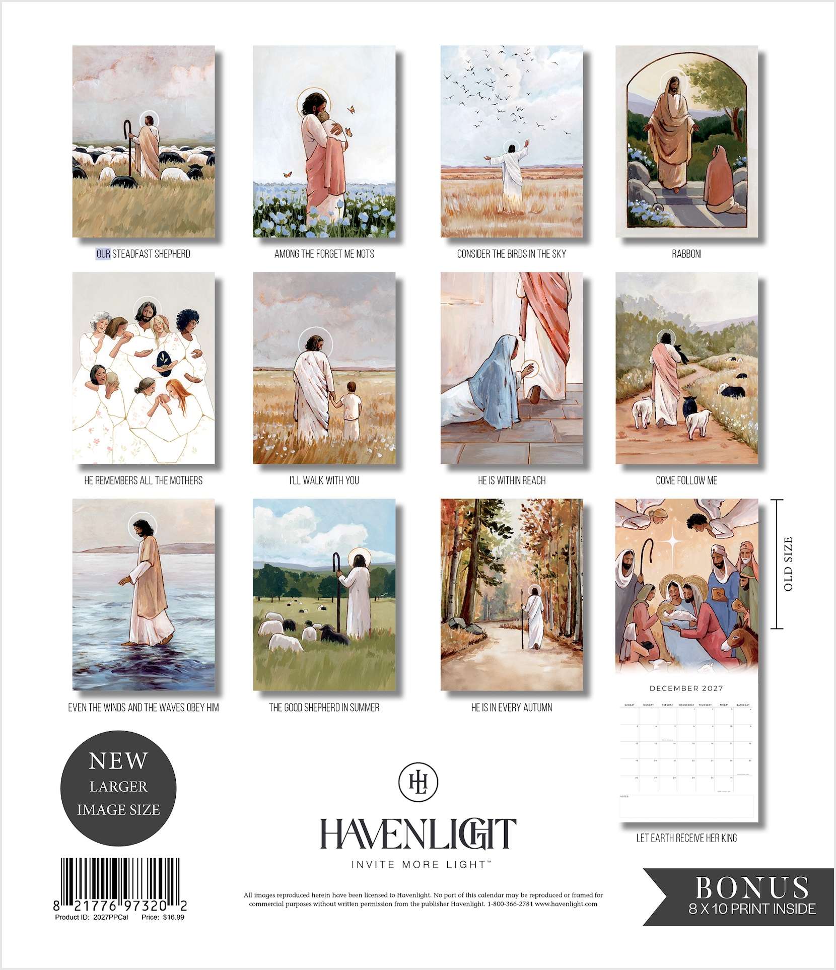 2027 Paige Payne Wall Calendar, , large