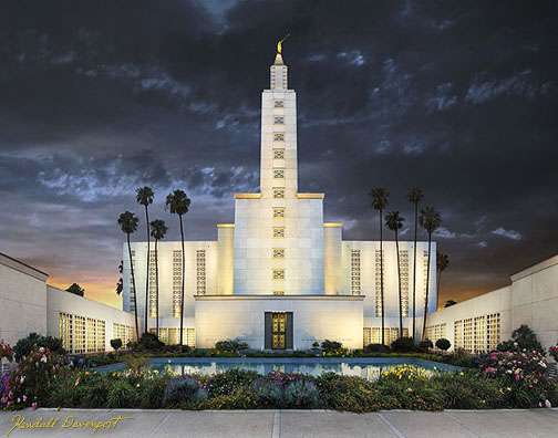 Los Angeles Temple: A More Excellent Hope (11x14 Print)