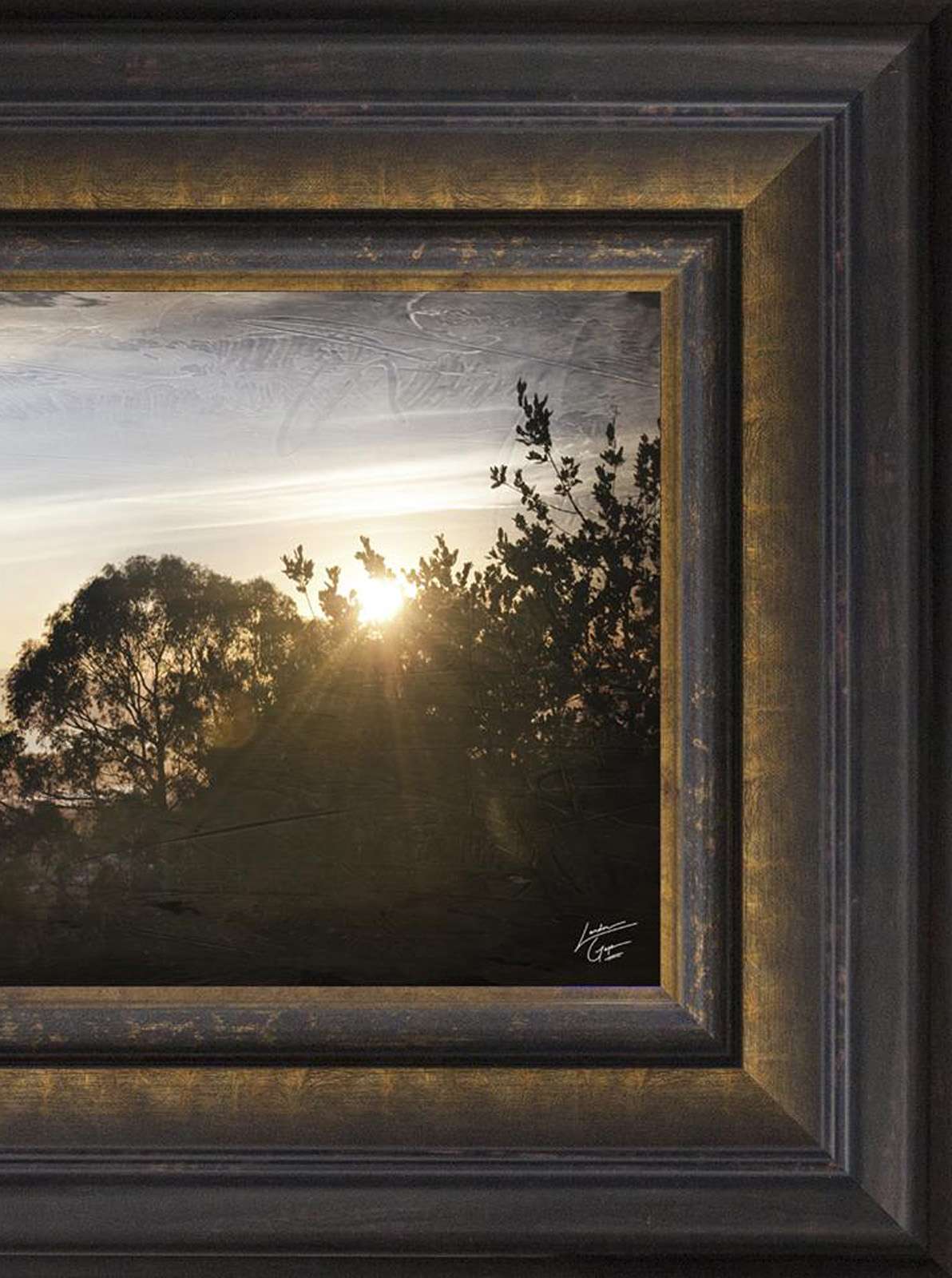 Oakland Temple, the Day Dawn is Breaking (19x48 Canvas Framed Art), , large image number 4