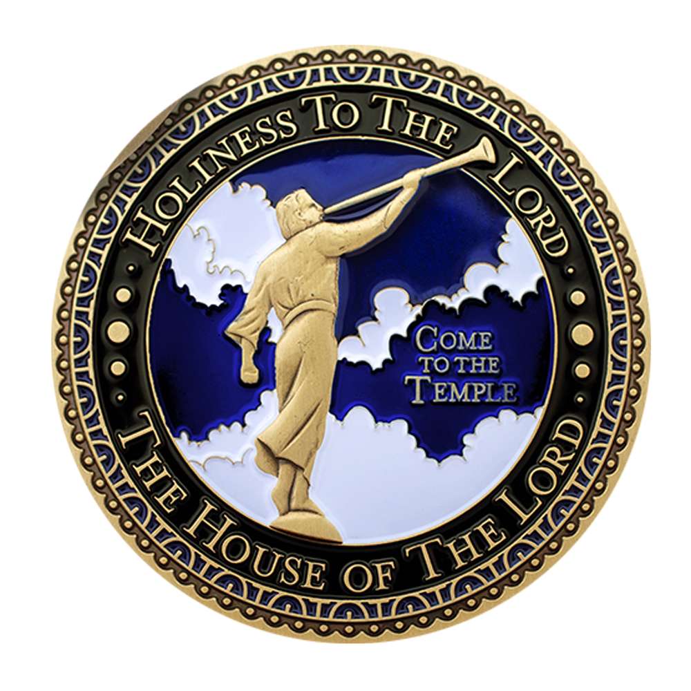 Manti Utah Temple Medallion Coin, , large image number 2