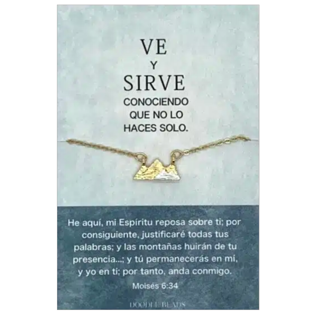 Go and Serve Necklace  (Spanish)