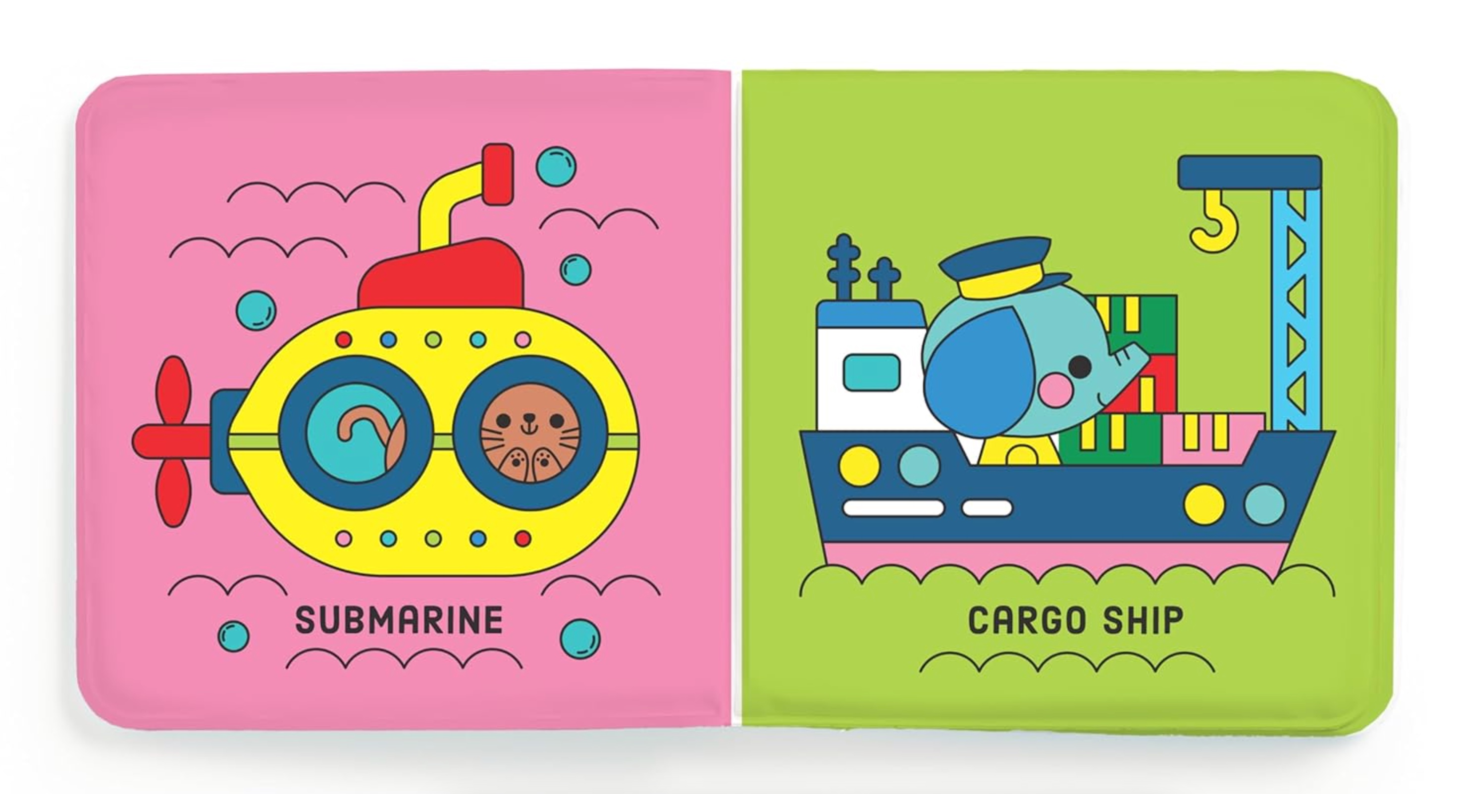 Busy Boats Color Magic Bath Book, , large image number 3