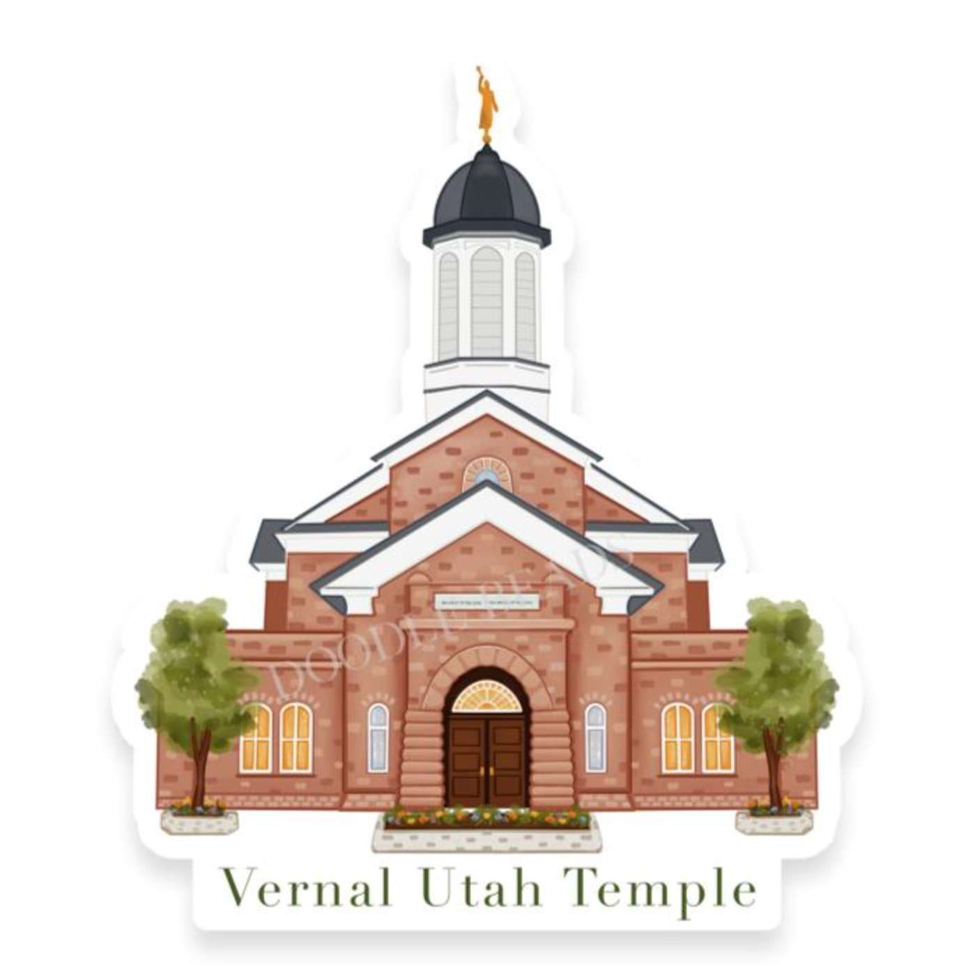 Vernal Temple Sticker