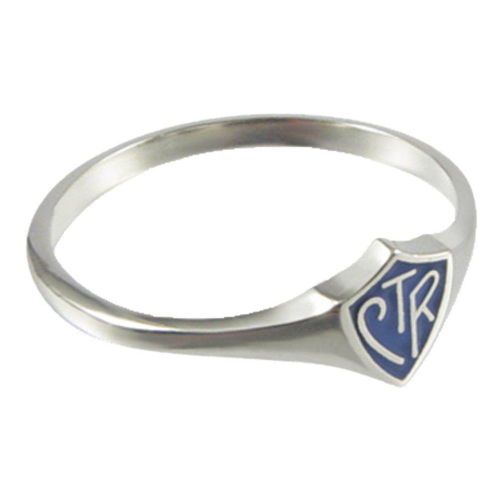 Mini W/Blue CTR Ring, , large image number 0