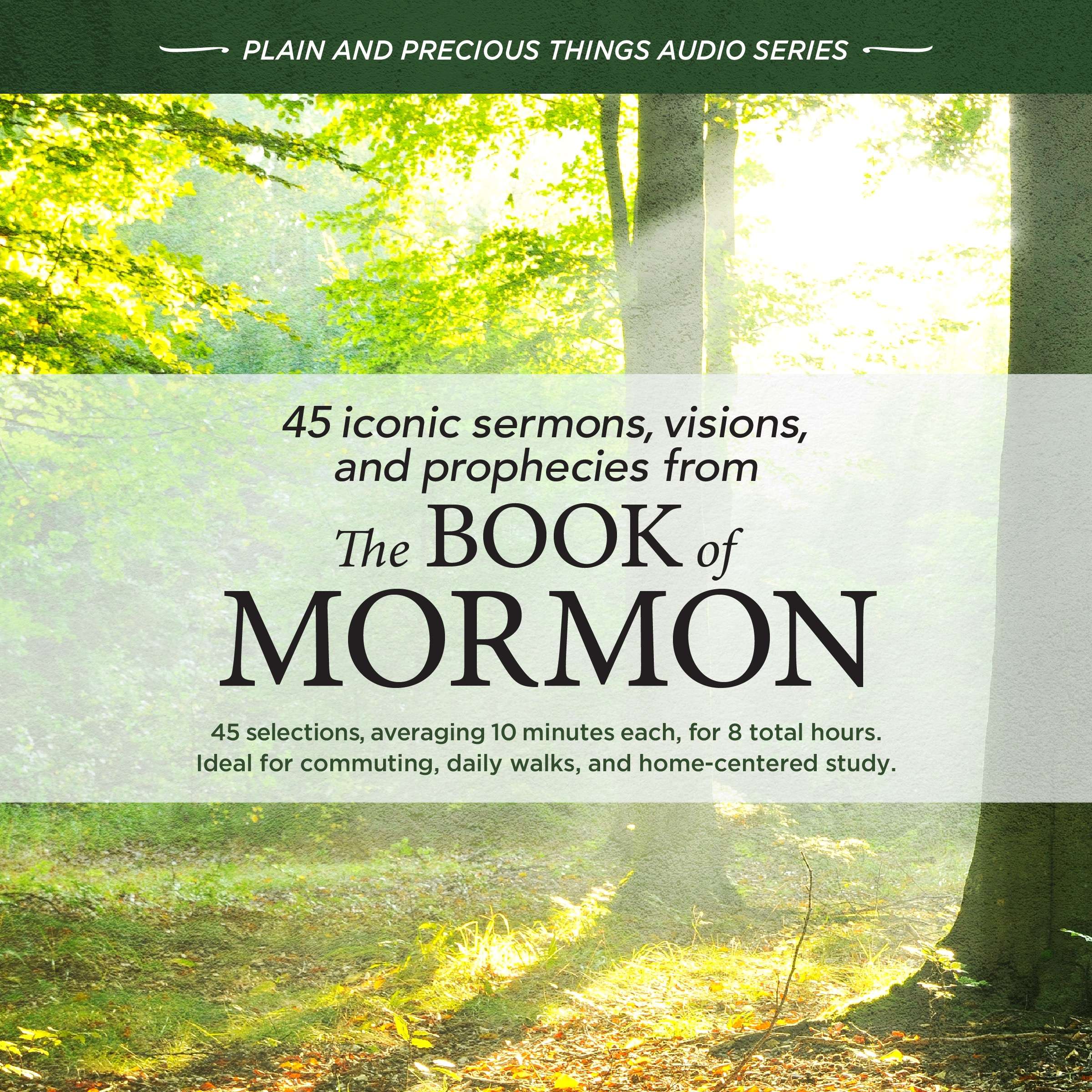 45 Iconic Sermons, Visions, and Prophecies from The Book of Mormon &mdash; Audio Book