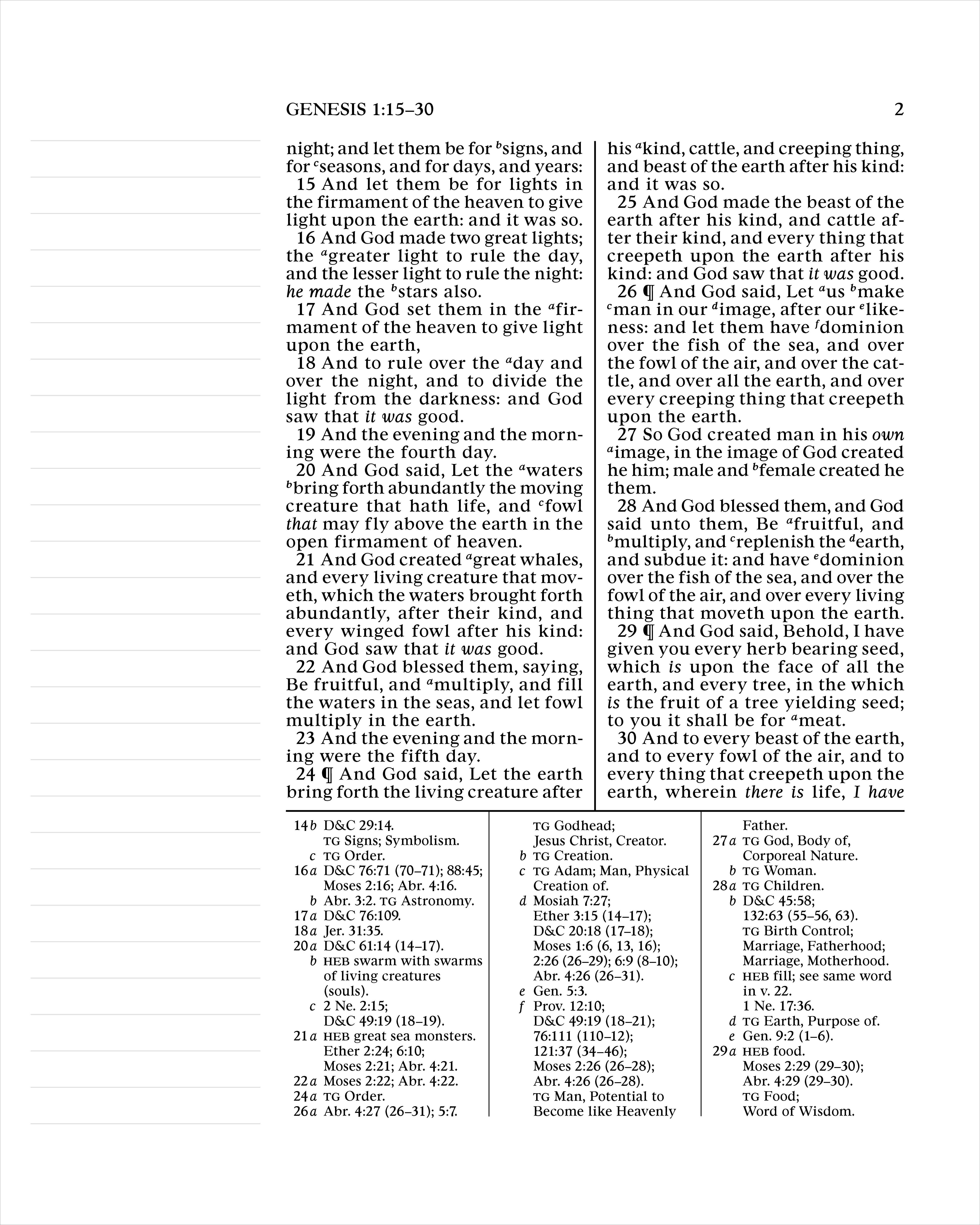 The Old Testament, Journal Edition, Large Print Blue, , large image number 3