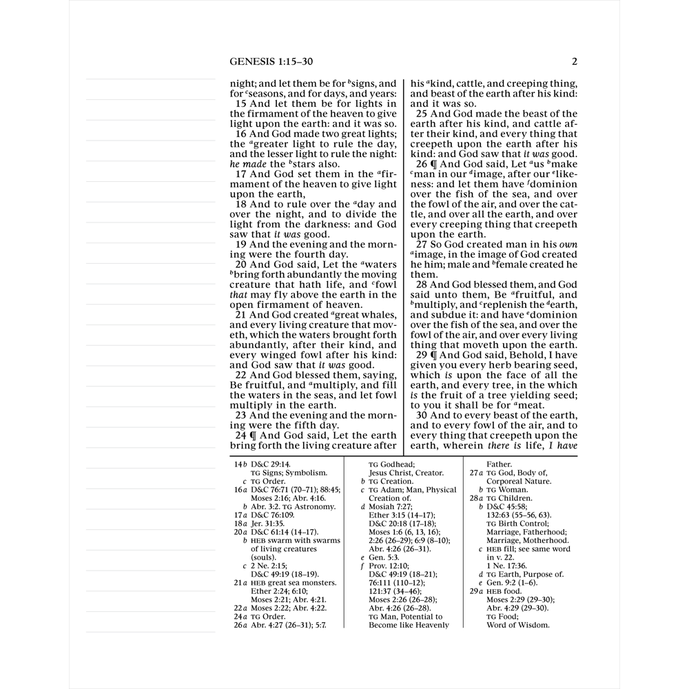 The Old Testament, Journal Edition, Large Print Blue, , large image number 3